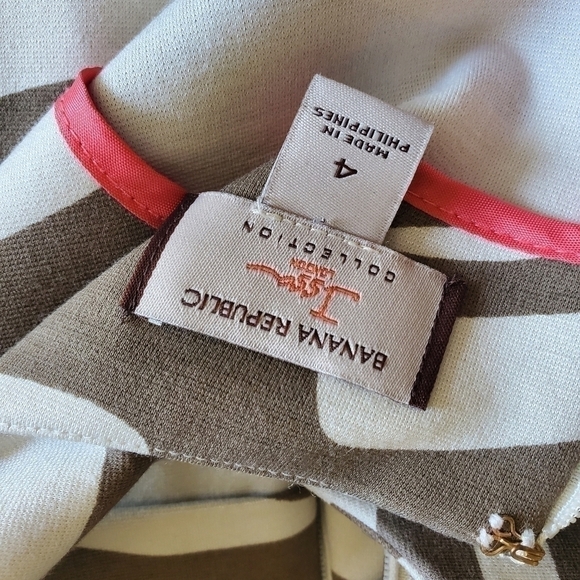 Banana Republic JSSA London zebra print dress Sz. 4 - Picture 8 of 8